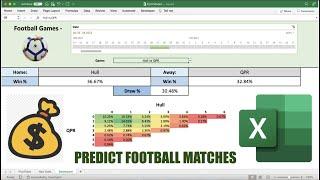 EASIEST Model to PREDICT Football Matches With ELO | Excel Beginner Tutorial