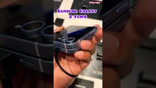 Galaxy  Z Flip 6 First looks #viral #smartphone #mobiledevices