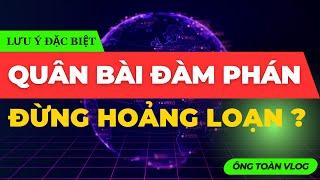 ĐẦU TƯ CHỨNG KHOÁN | Chứng khoán hôm nay: QUÂN BÀI ĐÀM PHÁN VÀ ĐỪNG HOẢNG LOẠN