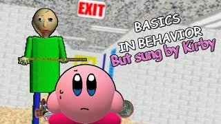 "Basics In Behavior", but sung by Kirby (AI COVER)