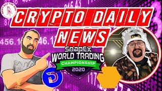 Crypto Daily News, Snapex Comp, New Divi Exchange Plus the Daily Crypto Giveaway!