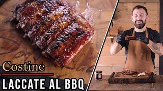 Come fare le costine di maiale glassate con salsa barbecue