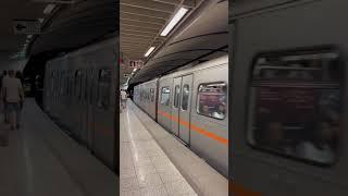 Catch the Thrill  Athens Metro Departing Omonia Station