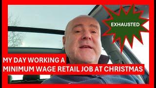 Can I survive working a MINIMUM WAGE RETAIL JOB at Christmas?