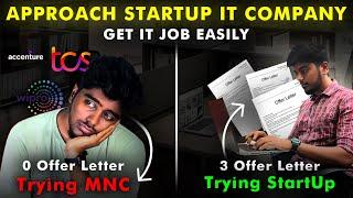 Strategy To Finding IT Jobs In Startup Companies for Freshers | how to get it jobs in tamil