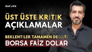 ARDI ARDINA KRİTİK AÇIKLAMALAR | BEKLENTİLER ÖNE ÇEKİLDİ | BORSA DOLAR FAİZ| Emre ŞİRİN #piyasa