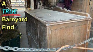 A True Barnyard Find! | Furniture Restoration