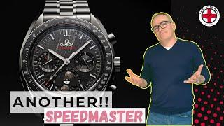 The new Omega Speedmaster Moonphase Metorite