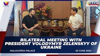 Bilateral Meeting with President Volodymyr Zelenskyy of Ukraine