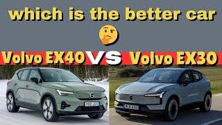 Volvo EX30 Single Motor Extended Range VS Volvo EX40 Single Motor Extended Range, RWD