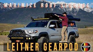 LEITNER GEARPOD | TRIPLE MY ROOFTOP STORAGE | BEST RECOVERY GEAR STORAGE AND ACCESS FOR OVERLANDING