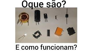 os segredo dos componentes eletrônicos ( saiba tudo sobre eles ) #circuit