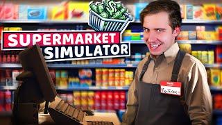 Supermarket Simulator But I ONLY Have PENNIES 