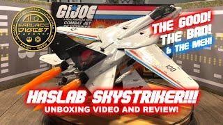 G.I. JOE Haslab Skystriker Unboxing! The Good, The Bad, and the In-Between!