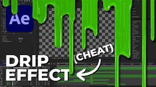 Liquid Drip Effect (CHEAT) | After Effects Quick Animation Tutorial