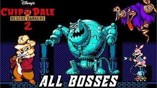 Chip 'n Dale Rescue Rangers 2 - All Bosses [No Damage]