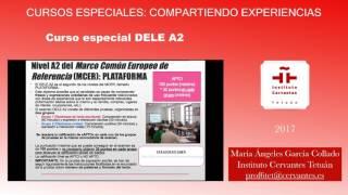 Curso especial DELE A2