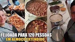 FEIJOADA PARA 120 PESSOAS - RECEITAS DA ROSA