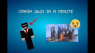 How to Crash 2b2t.org In a minute