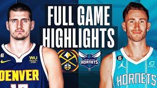 Game Recap: Nuggets 119, Hornets 105