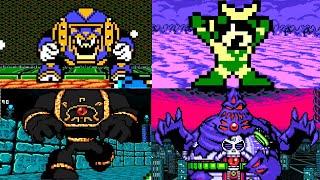 MegaMan 8-Bit Deathmatch v6 - All Bosses W/ Cutscenes Part 2 (Mega Man 7 - 10)