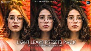 10 FREE Light Leaks Lightroom Presets | Nik Edits