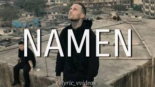 Kontra K - NAMEN (LYRICS)