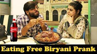 Eating Free Food Prank | Pranks In Pakistan | Humanitarians