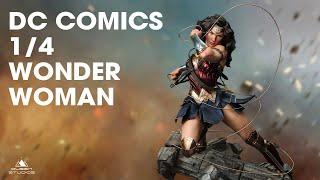 Wonder Woman 1/4 Statue Queen Studios (FULL VIDEO)