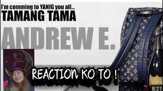 “Tamang Tama” - ANDREW E. | #ZeaREACTS / Reaction ko to !