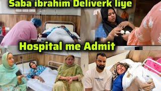 AlhamdullilahSaba Ibrahim admitted to hospital for deliveryfans are filled with joy Saba Ibrahi...