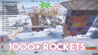 Using Over 1000 Rockets In Rust Vanilla