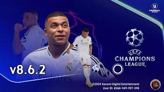 UEFA CHAMPIONS LEAGUE PATCH FOR EFOOTBALLL 2024 MOBILE V8.6.2 [ FULL LICENCED ]