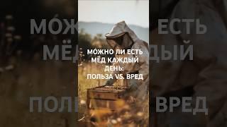 Можно ли есть мёд каждый день: польза vs. вред #здоровье #мед ##honey #health #healthy #польза