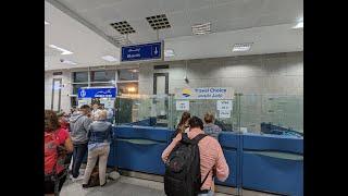 Hurghada Airport - 2022 - Buy visa at bank counter - Visum kaufen am Bankschalter