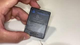 Fast and Simple PS2 (Playstation 2) Memory Card Restoration (Under 7 Min)