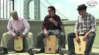 Incredible Cajon Performance on NYC Streets