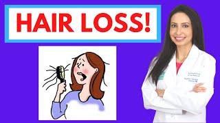 Hair Loss:  ROOT causes and how we can treat it!