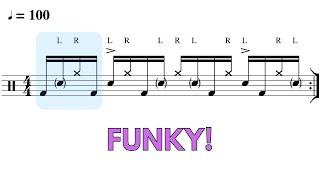 Learn this funky linear GROOVE 