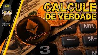 SAIBA DE VERDADE️ COMO CALCULAR SEUS GANHOS MINERANDO ETHEREUM NO WHATTOMINE - BERNA CRIPTO