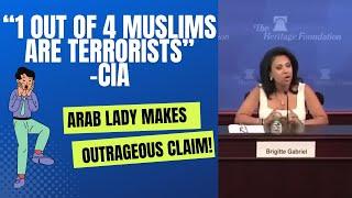 ARAB LADY'S SHOCKING "FACTS" ABOUT MUSLIMS - GETS DEBUNKED