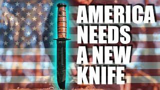 America’s Army needs a new knife ASAP.. Ka-bar Vs Glock 78