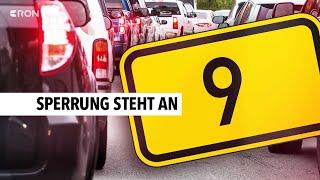 Bauarbeiten auf der B9 stellen Pendler vor Herausforderung | RON TV