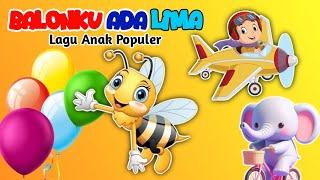 Balonku Ada Lima - Lagu Anak Anak - Lagu Anak Balita - Lagu Anak Indonesia Populer - Labiebies KIDS