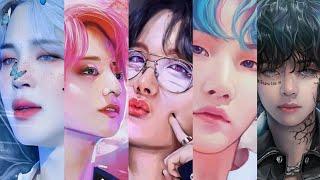 BTS edit tik tok/insta reels remix hindi and english song videos #bts #btsedits #tiktok 