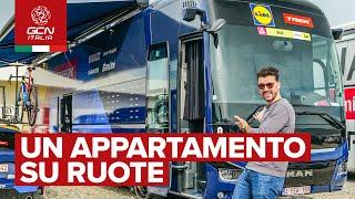 Il nuovo BUS della Lidl Trek: trasferimenti di lusso!