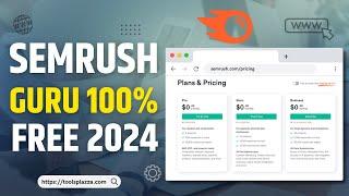 Semrush free premium account 2024 ‎️‍: How to Get SEMRUSH for Free semrush free premium account 2024