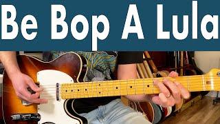 Gene Vincent Be Bop A Lula Guitar Lesson + Tutorial + TABS