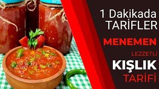 Recipes for 1 Minute - Tomato Sauce with Winter Bitterness