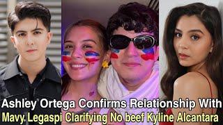 Ashley Ortega Confirms Relationship With Mavy Legaspi and Clarifies No Beef with Kyline Alcantara